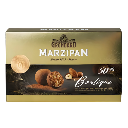 Конфеты Grondard "Cocoa Boutique", 120 гр., с корпусом из марципановой массы