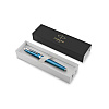 Ручка-роллер Parker "IM Premium Blue Grey CT", 0.5 мм, синий, серый, стерж. черный - 3