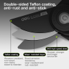 Секатор садовый Deli GS EDL-YL0003, 203 мм, SK5, черный - 4