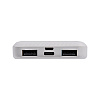 Внешний аккумулятор Power Bank "Rib 5", 5000 mAh, белый - 4