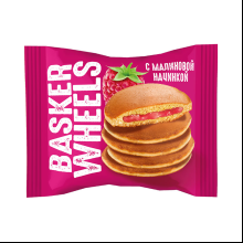 Панкейк "Basker Wheels" с малиновой начинкой