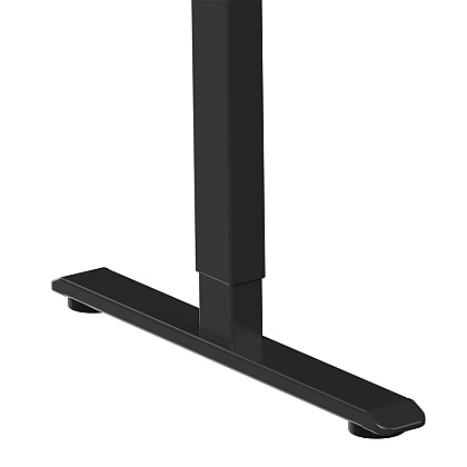 Стол с электроприводом WellDesk Prime 1300x675х18 черный/дуб бардолино натуральный (9191461+9072452) - 8