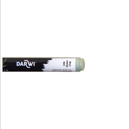 Маркер акриловый "Darwi.Marbel" 636, зеленый землистый - 3