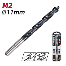 Сверло по металлу Deli RS EDH-MHZ110-E4, 11.0 мм, DIN 338, HSS-TiN