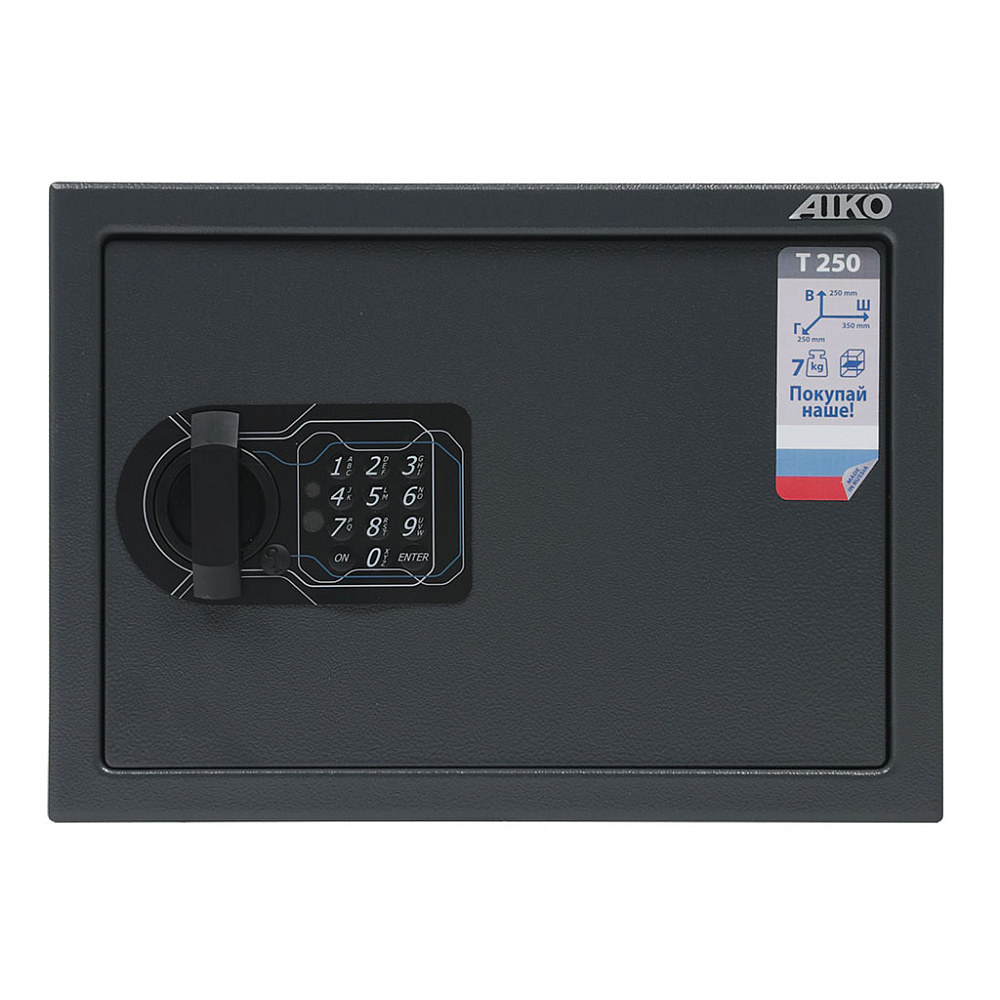 Мебельный сейф AIKO Т-250 EL, 250x350x250 мм - 3
