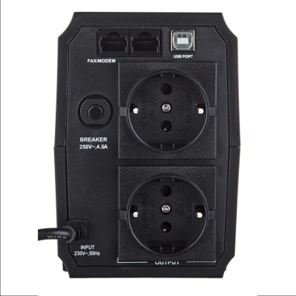 ИБП Kiper Power C1000 USB (1000VA/500W) - 4