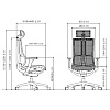 Кресло для руководителя SitZone E-303-001A-P1-WH сетка, серый, -30% - 6