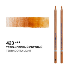 Карандаш акварельный "Белые ночи", 423, терракотовый светлый