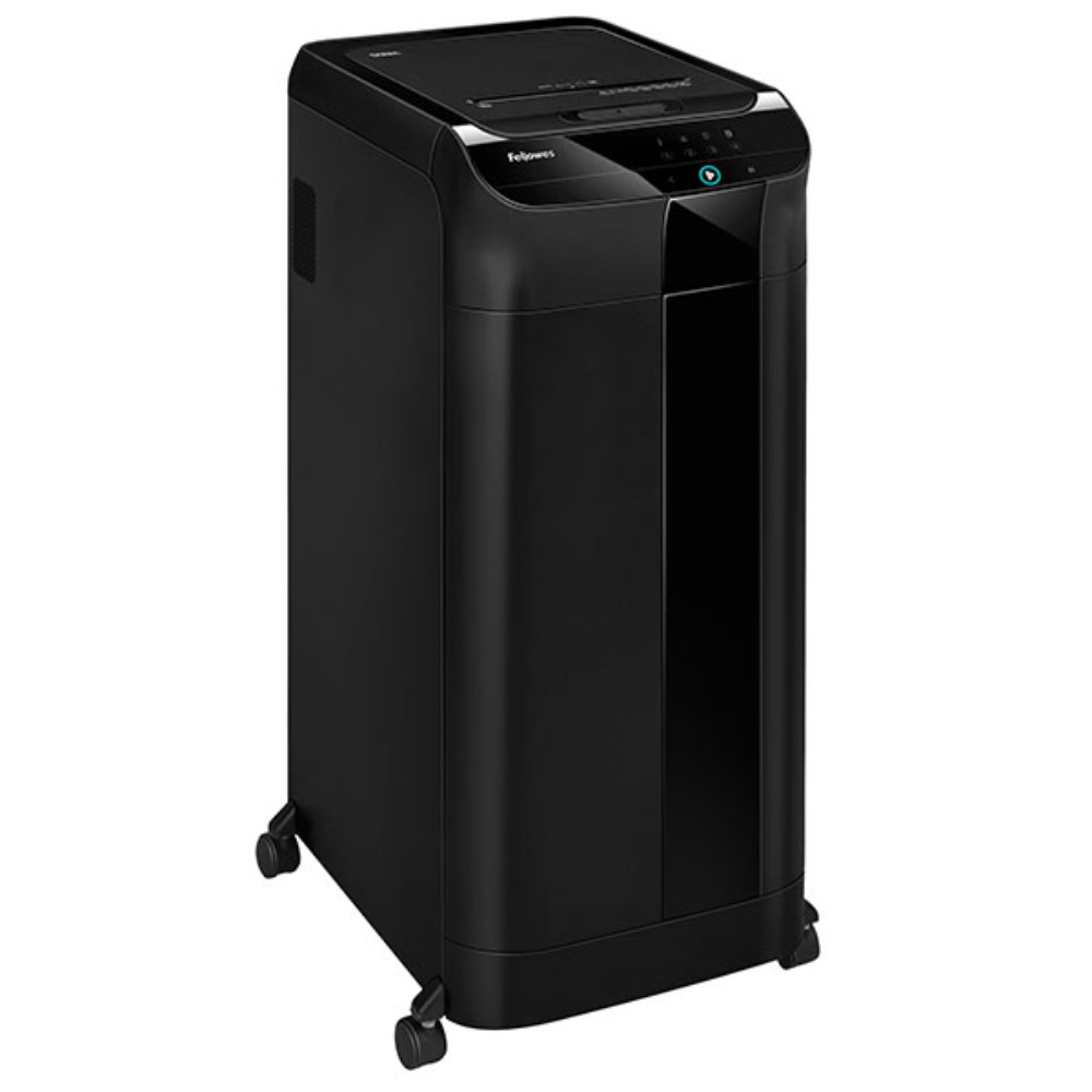 Уничтожитель Fellowes AutoMax, 600M, автоподача, DIN P-5, 2х12мм, до 600 листов, smart lock - 3