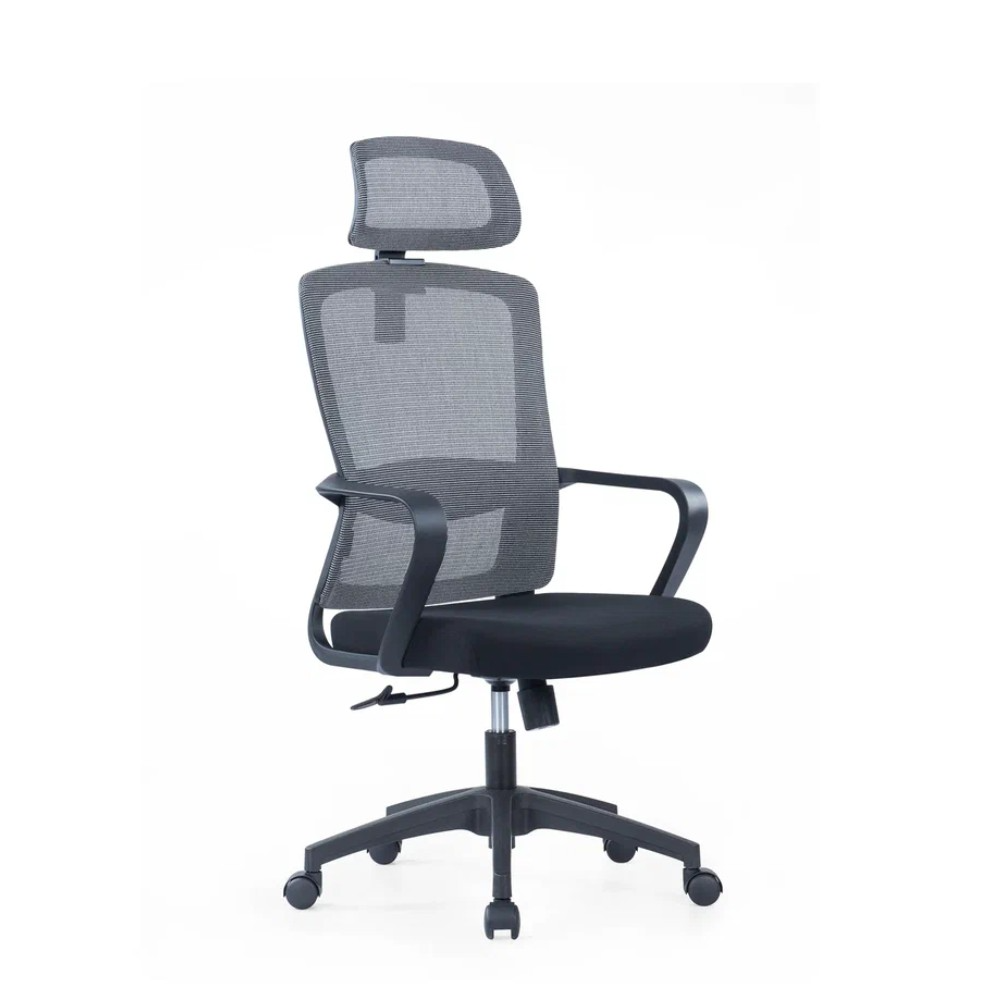 Кресло компьютерное SitZone U-060A, сетка, ткань, черный, пластик, 2 шт/упак - 2
