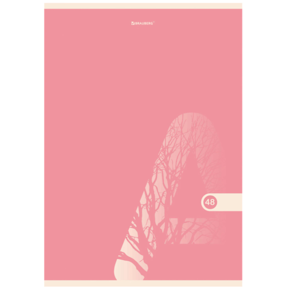 Тетрадь "Pastel", А4, 48 листов, в клетку, ассорти - 4