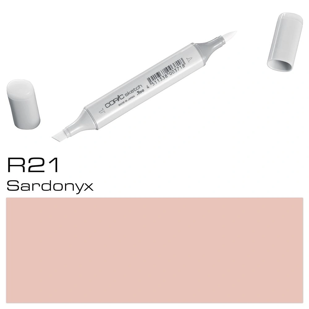 Маркер перманентный "Copic Sketch", R-21 сардоникс