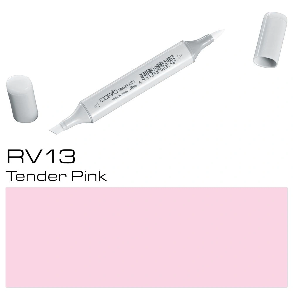 Маркер перманентный "Copic Sketch", RV-13 нежно-розовый