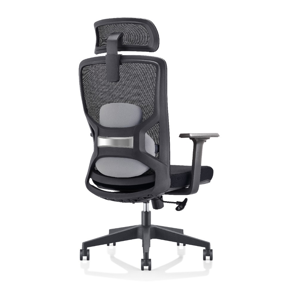 Кресло для руководителя SitZone U-063A сетка, черный - 4