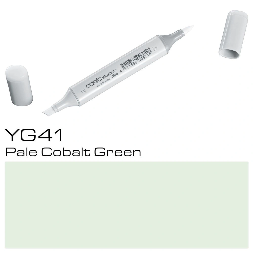 Маркер перманентный "Copic Sketch", YG-41 бледно-зеленый кобальт