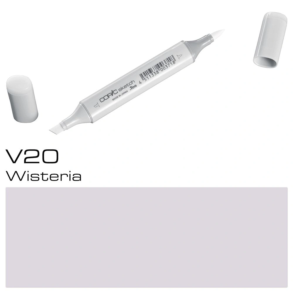 Маркер перманентный "Copic Sketch", V-20 глициния