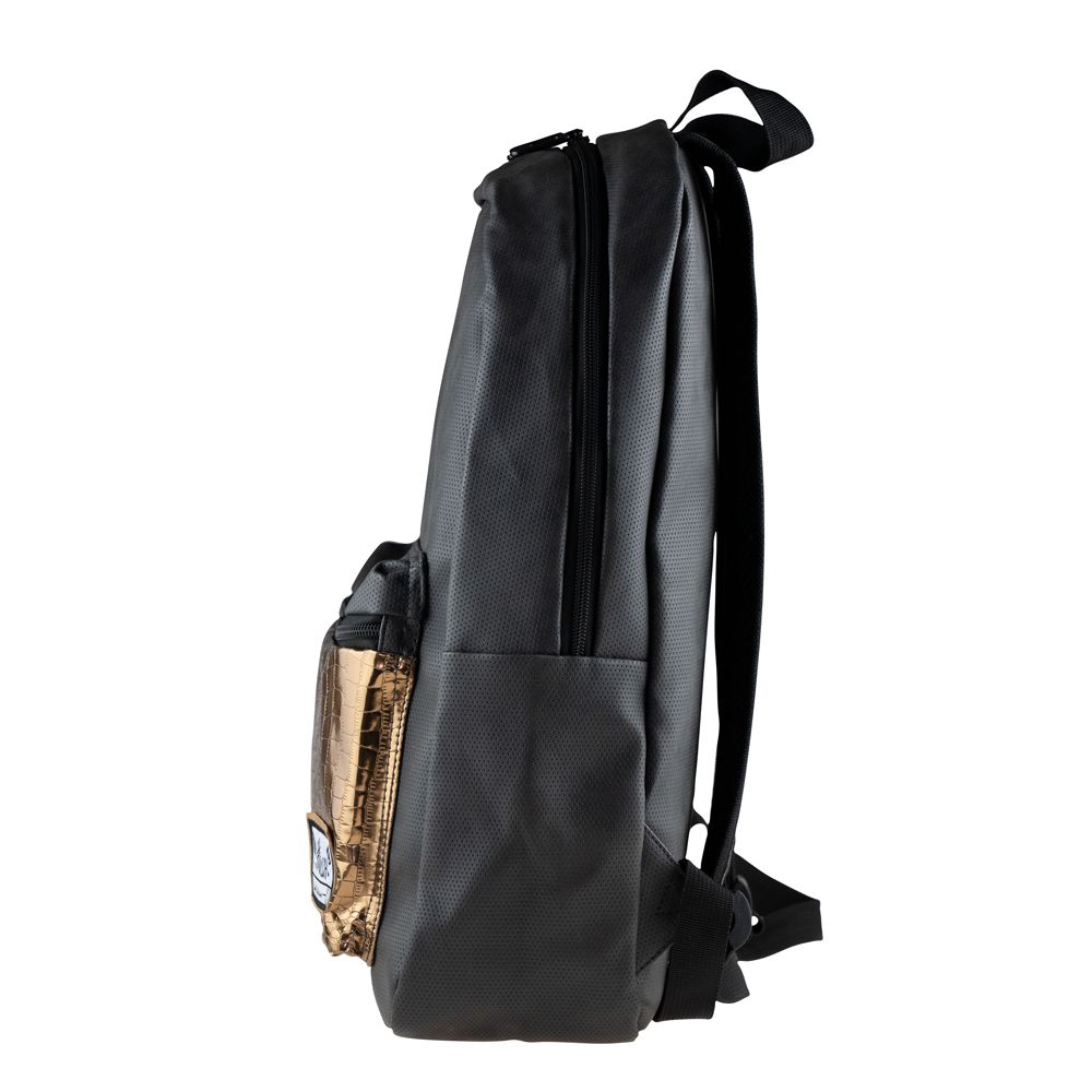 Рюкзак молодежный "Hash Glamour", черный, золотой - 2