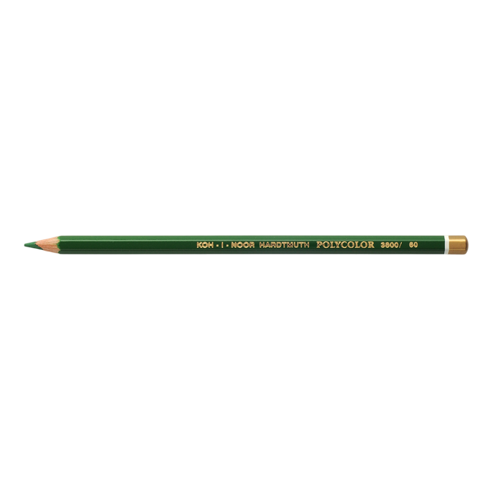 Карандаш цветной Koh-I-Noor "Polycolor 3800", 060 изумрудный зеленый