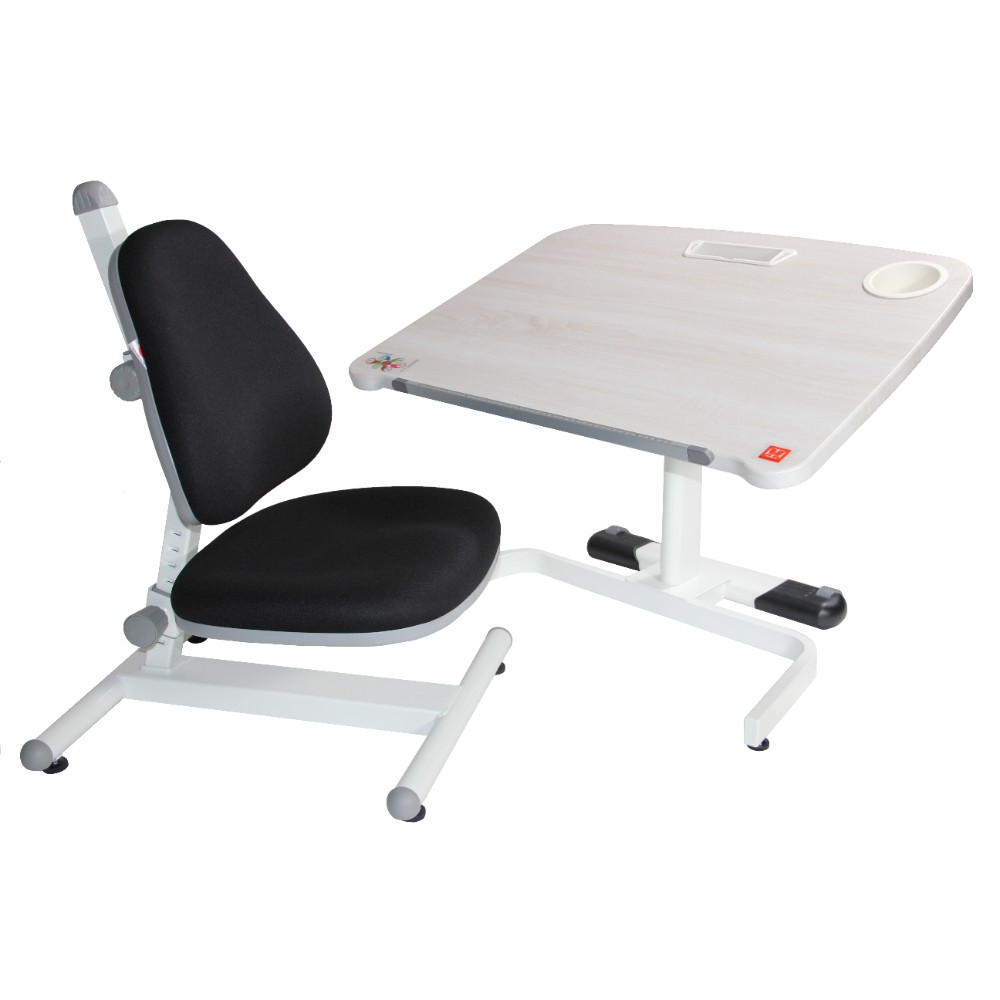 Кресло детское Comf-Pro Coco Chair, ткань, пластик, корпус белый, черный - 9