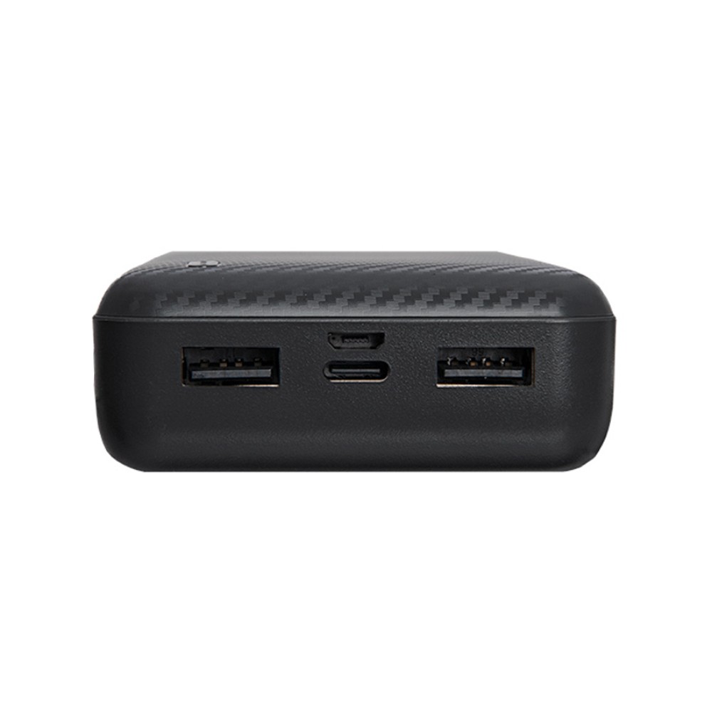 Внешний аккумулятор Power Bank "Rib 20", 20000 mAh, черный - 3