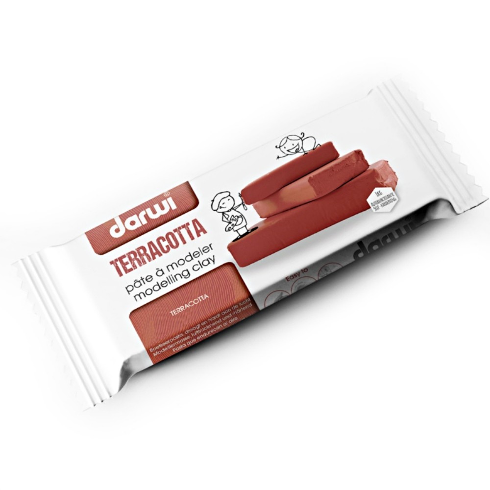 Паста для моделирования "DARWI", 1000 г, терракотовый