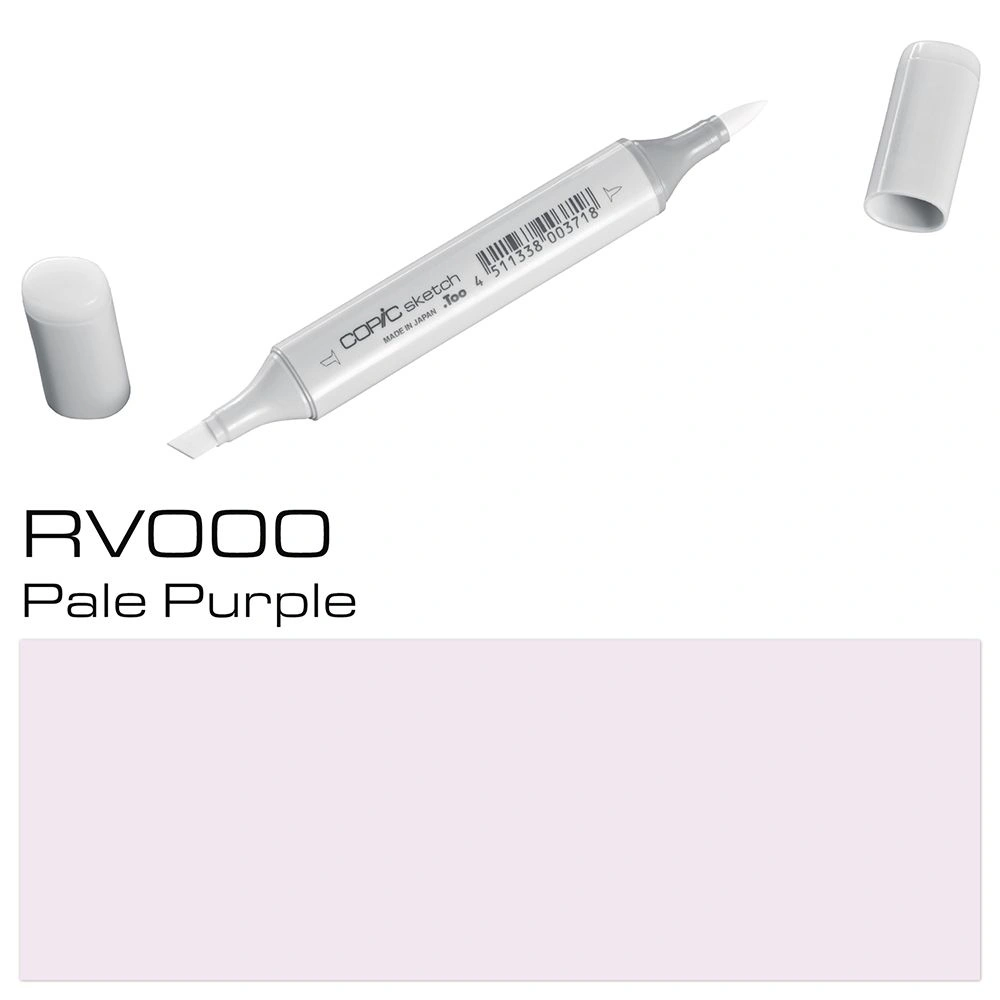 Маркер перманентный "Copic Sketch", RV-000 бледно-фиолетовый