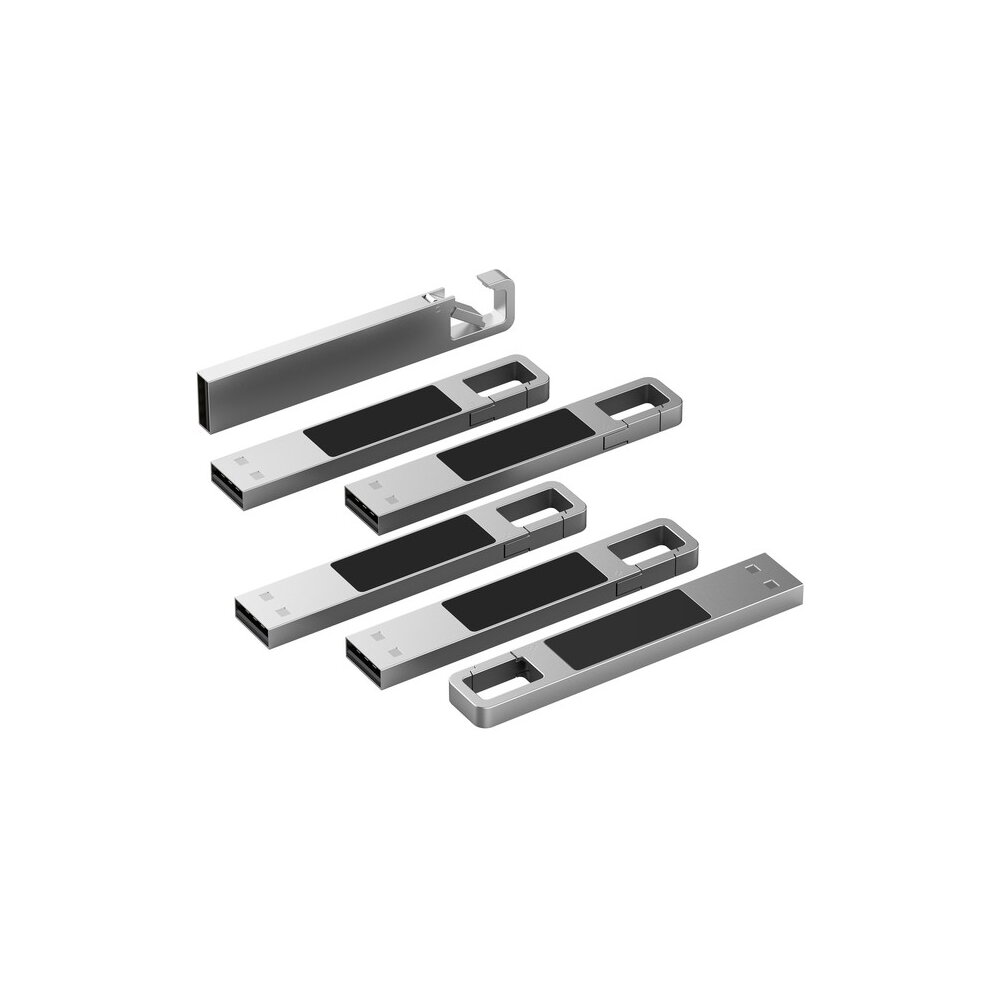 USB Flash накопитель 2.0 16 Gb ZC-010, металл, красный - 2