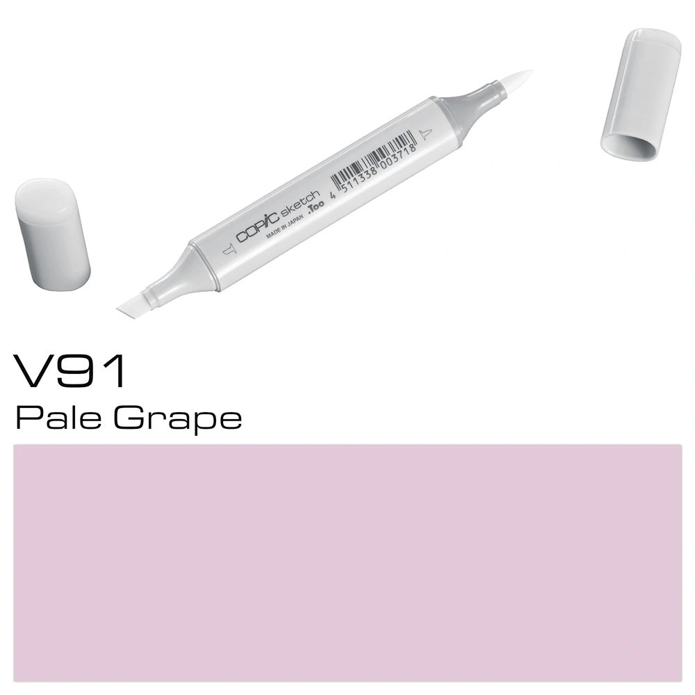 Маркер перманентный "Copic Sketch", V-91 бледный виноград