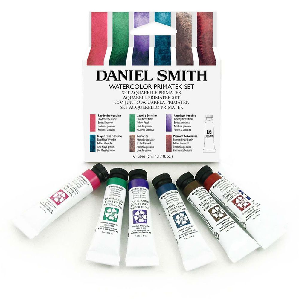 Набор акварели "Daniel Smith Приматек", 6 цветов, тубы
