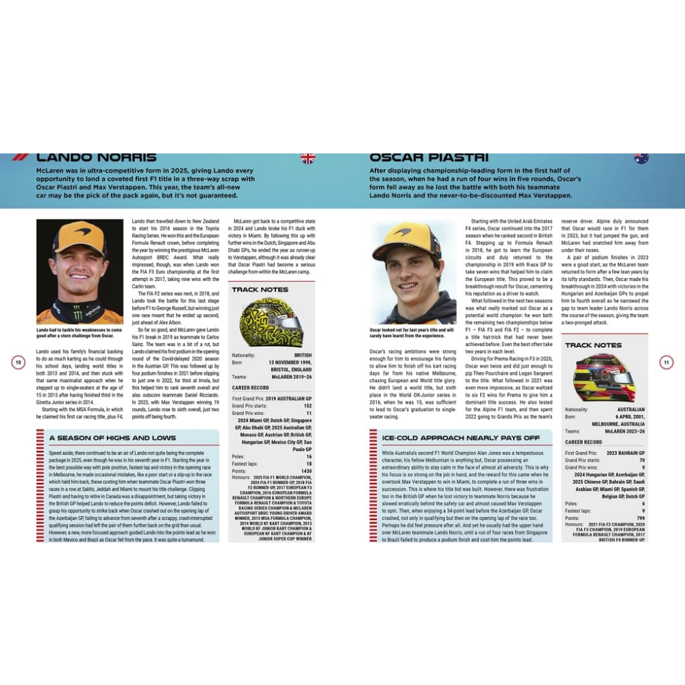 Книга на английском языке "Formula One 2026. The World’s Bestselling Grand Prix Guide", Bruce Jones - 2