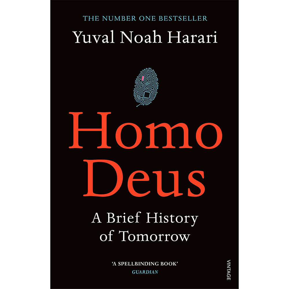 Книга на английском языке "Homo Deus: Brief History of Tomorrow", Харари Ю. 