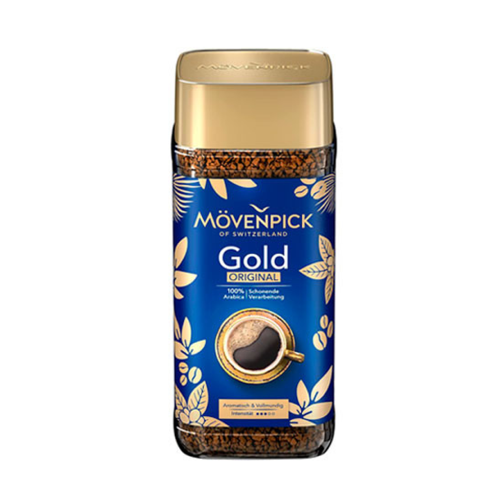Кофе "Movenpick" Gold Original, растворимый, сублимированный, 100 гр