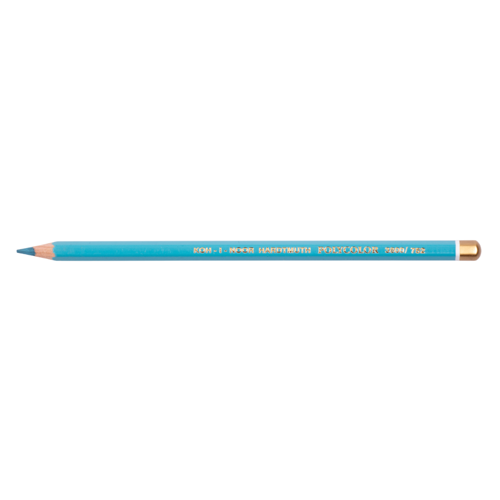 Карандаш цветной Koh-I-Noor "Polycolor 3800", 752 бирюзовый средний