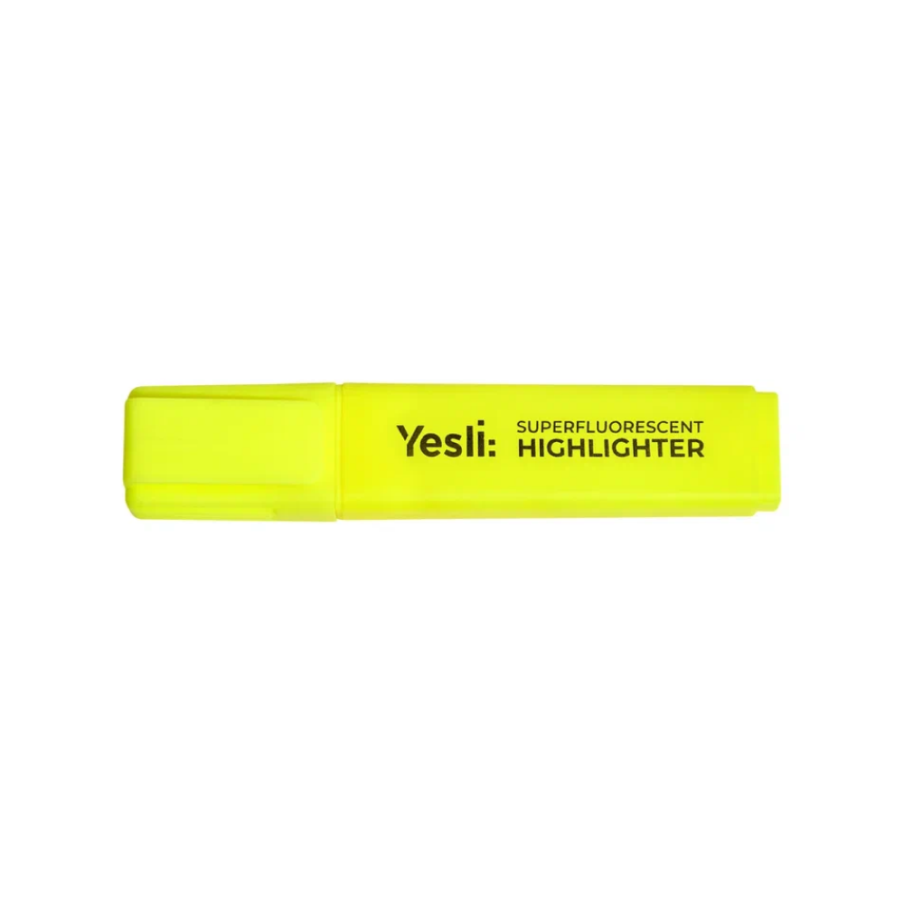 Маркер текстовый "Yesli:", желтый - 2