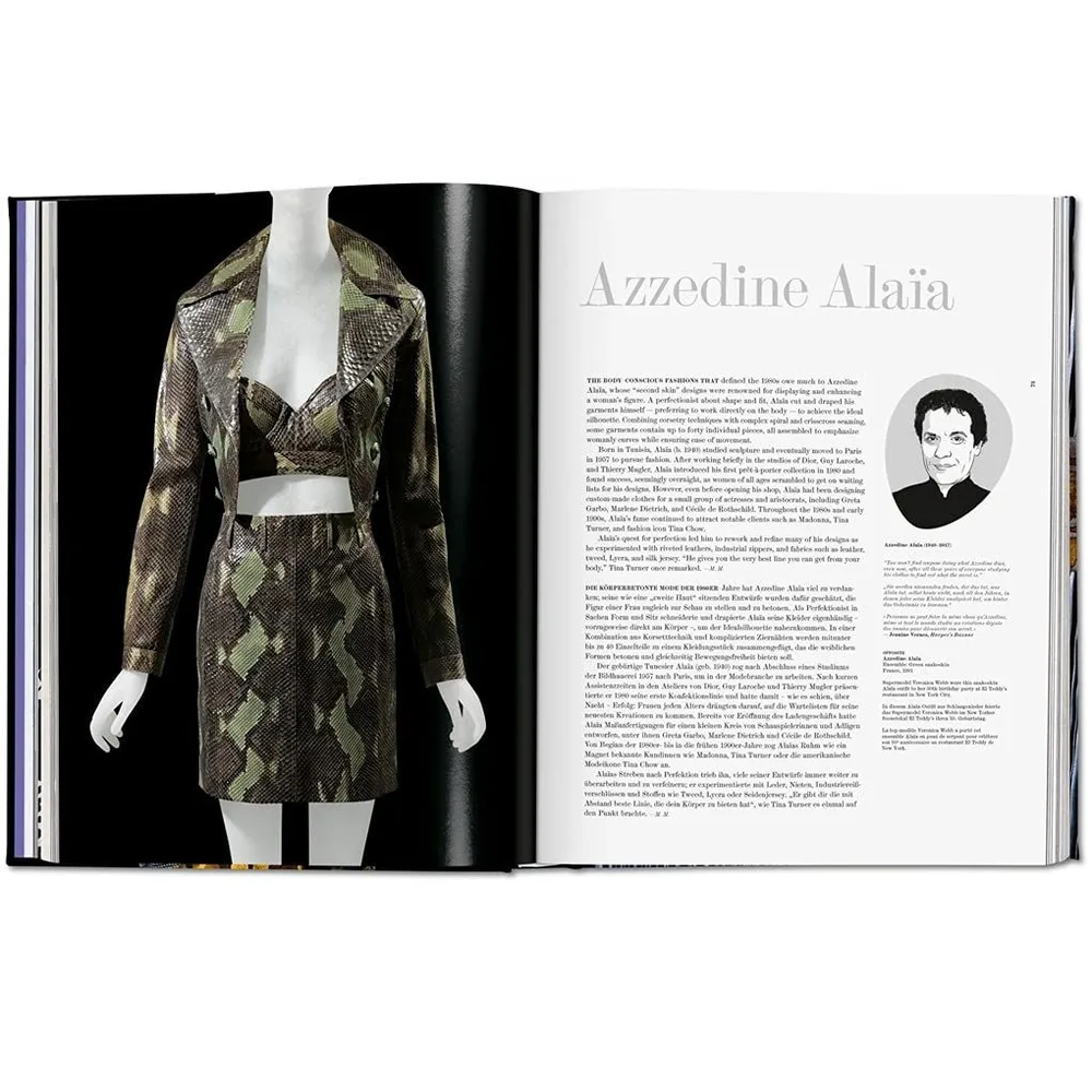 Книга на английском языке "Fashion designers A-Z. 40th  Anniversary Edition"  - 2