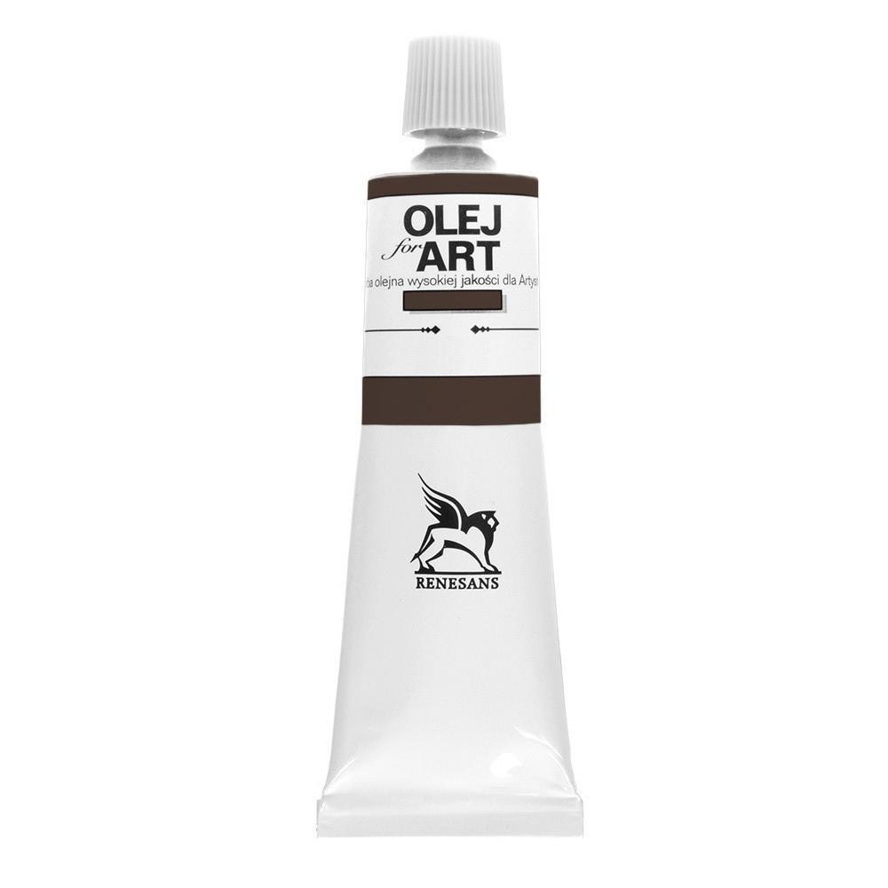 Краски масляные Renesans "Oils for art", 85 сепия, 60 мл, туба