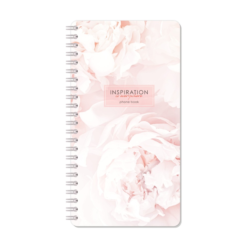 Книга алфавитная "Цветы. For inspiration", А5, 80 листов, разноцветный
