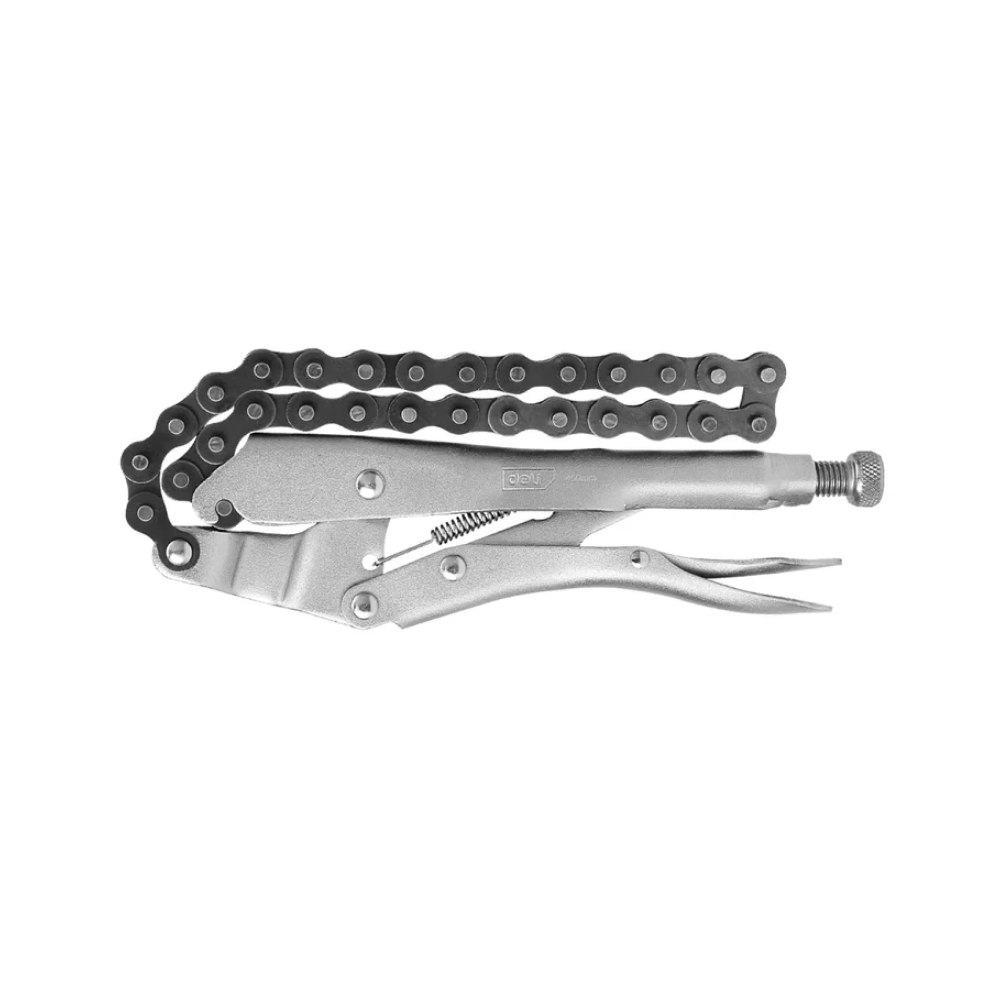 Клещи Deli YS EDL20018, зажимные, 220 мм, прямые, с фиксатором - 2