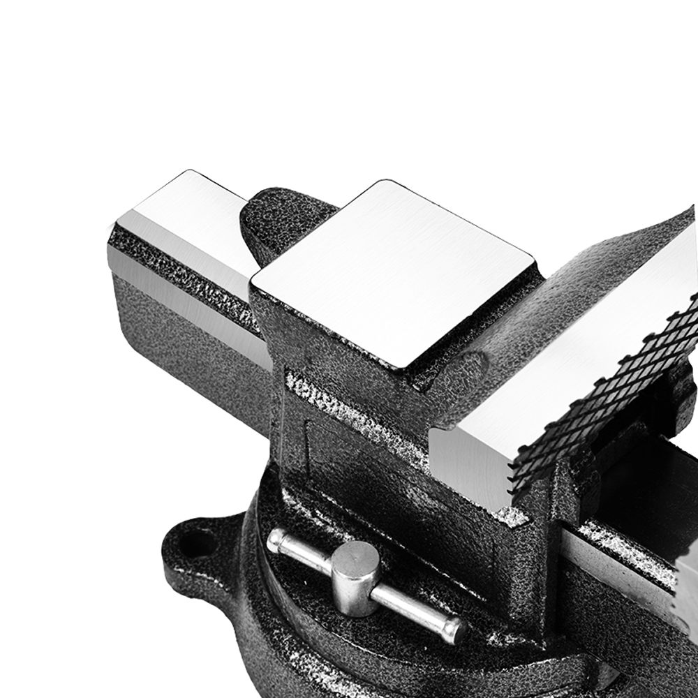Тиски стальные Deli YS EDL2905Z, поворотные, с наковальней, 5"-125 мм - 3