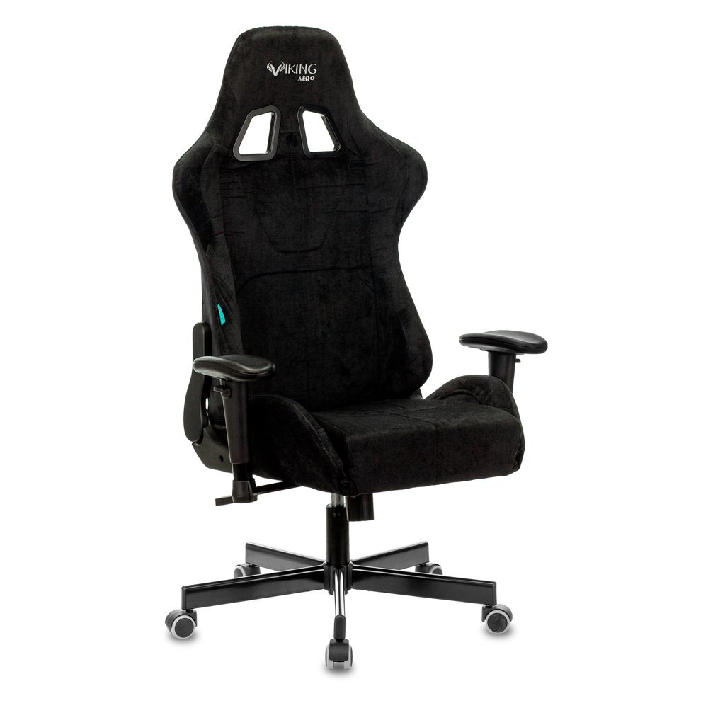 Кресло игровое Бюрократ VIKING "KNIGHT FABRIC", ткань, металл, черный - 11