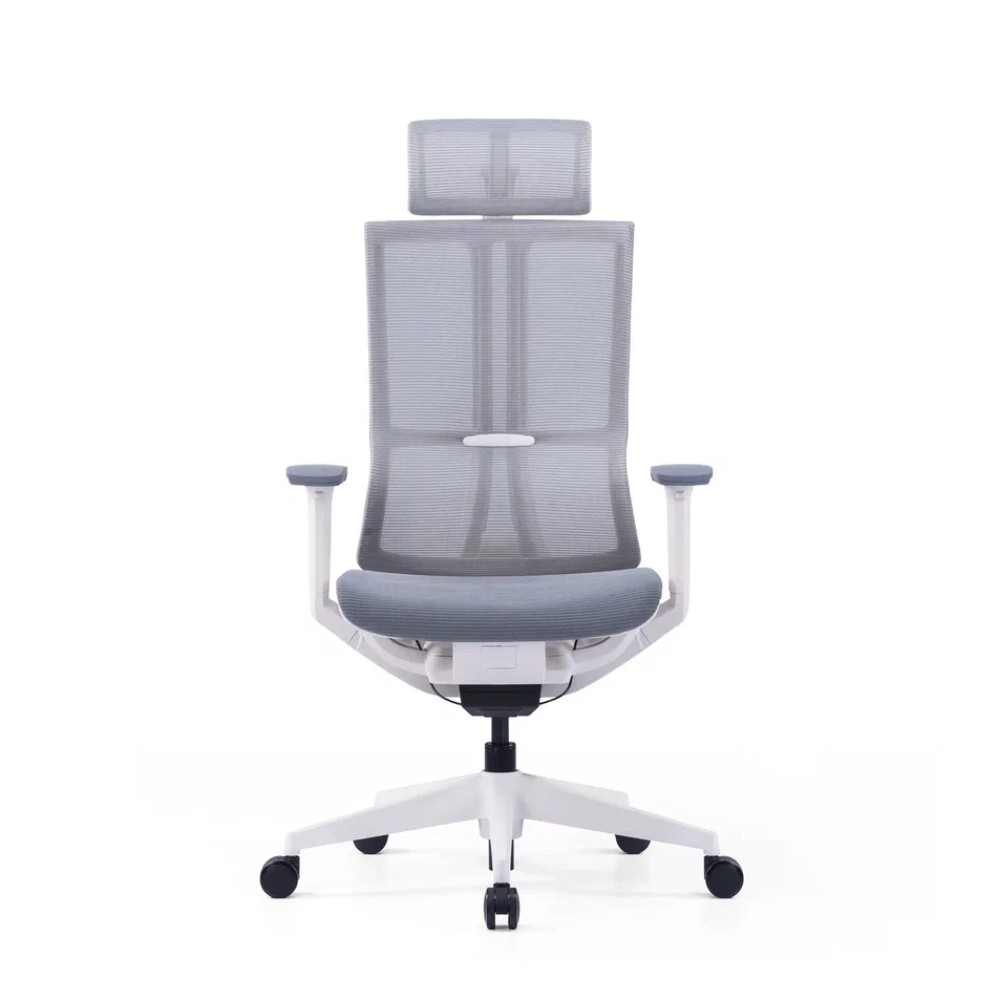 Кресло для руководителя SitZone E-303-001A-P1-WH сетка, серый, -30% - 2