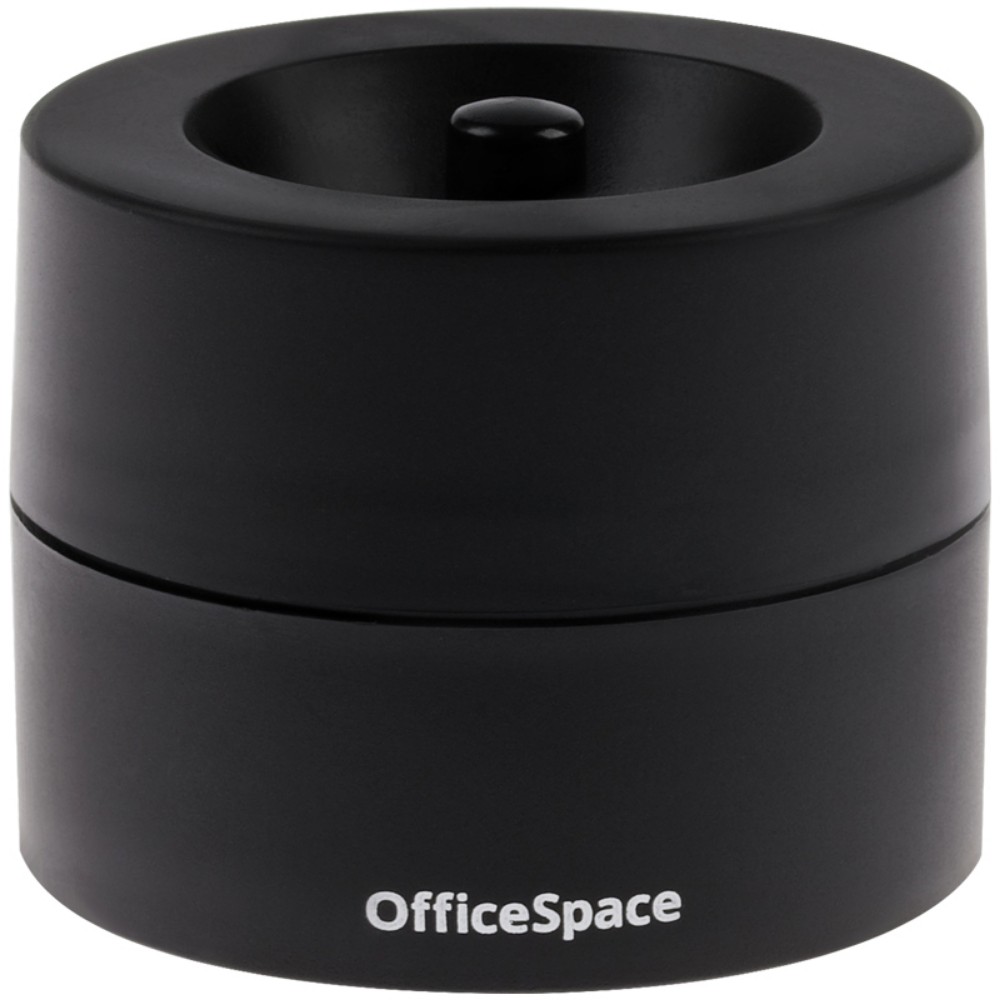 Подставка для скрепок "OfficeSpace", магнитная, черный