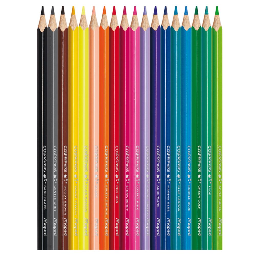 Цветные карандаши Maped "Color Peps", 18 цветов - 2