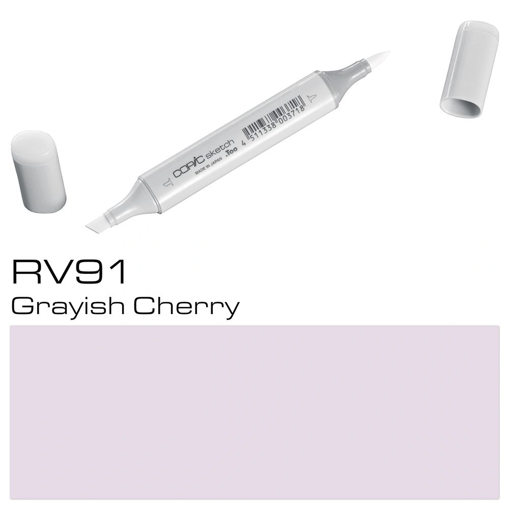 Маркер перманентный "Copic Sketch", RV-91 серовато-вишневый