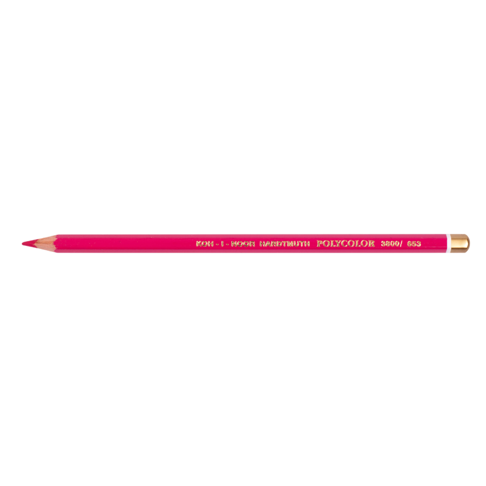 Карандаш цветной Koh-I-Noor "Polycolor 3800", 653 мексиканский розовый