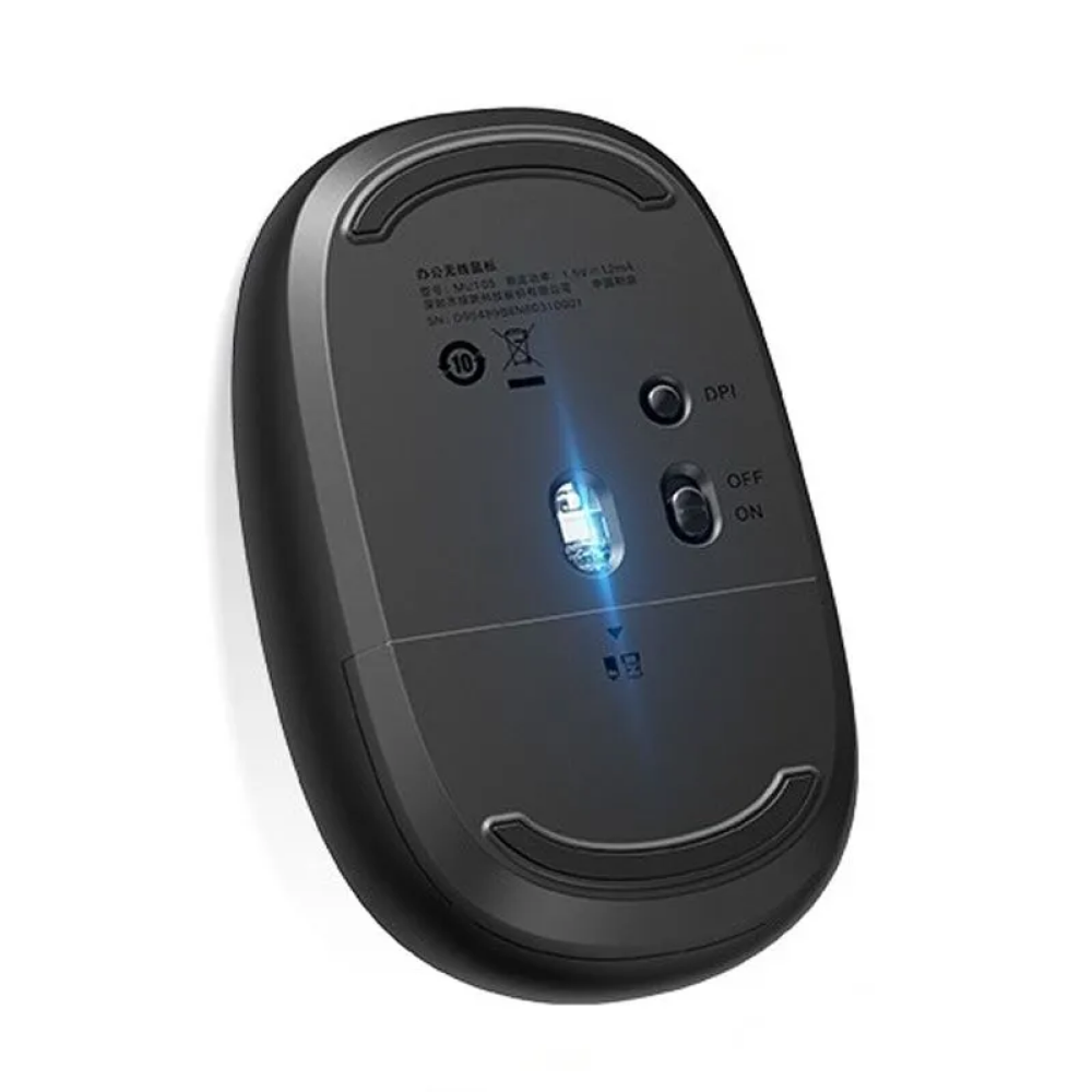 Мышь Ugreen "105/90550", беспроводная, 2400 dpi, 4 кнопки, темно-синий  - 2