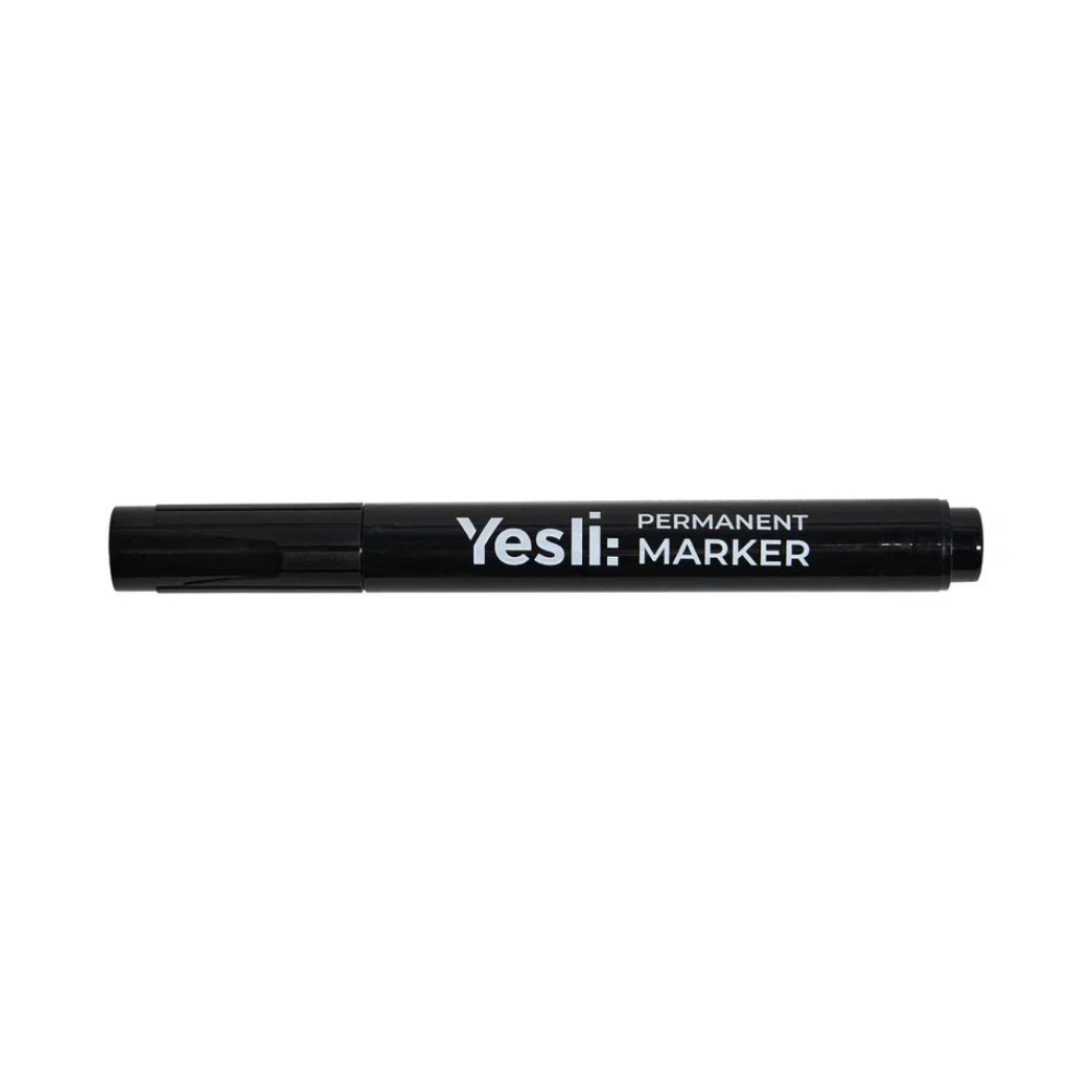 Маркер перманентный  "Yesli:", черный - 2