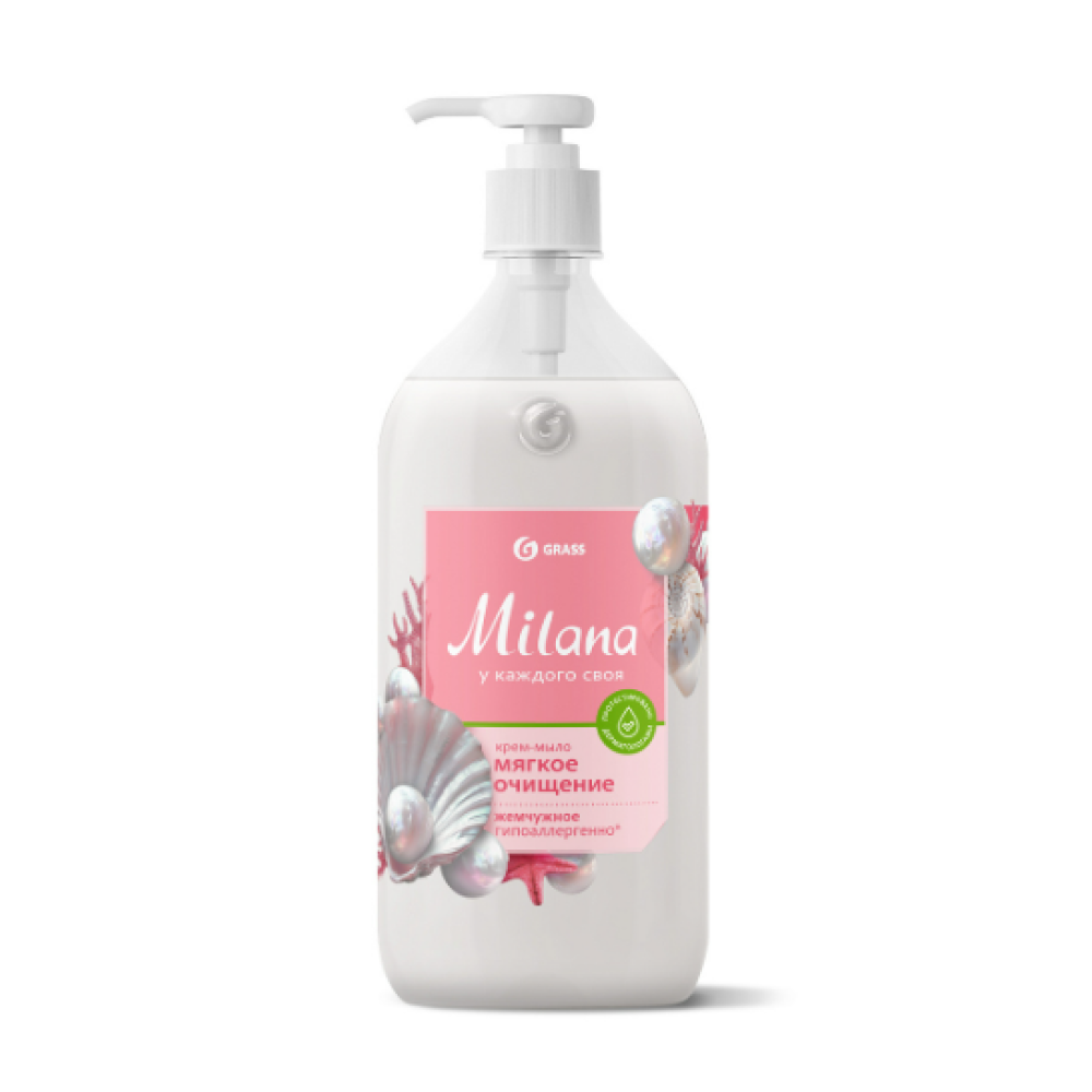 Крем-мыло "Milana", 1 л, жемчужное