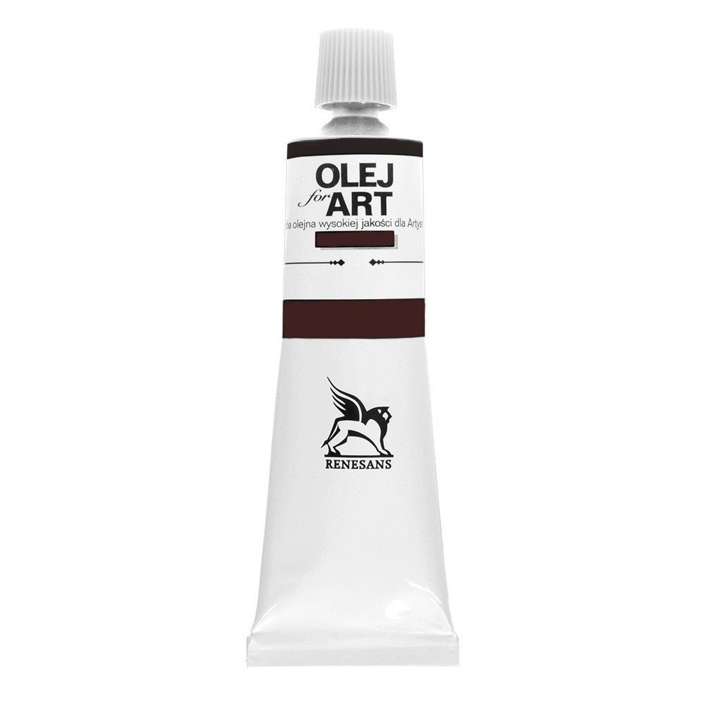 Краски масляные Renesans "Oils for art", 47 ван дик коричневый, 60 мл, туба