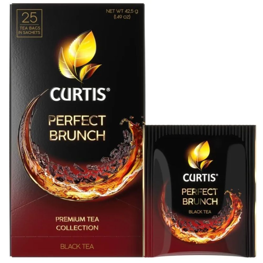 Чай "Curtis. Perfect Brunch", 25 пакетиков х 1.7г, черный, байховый - 2